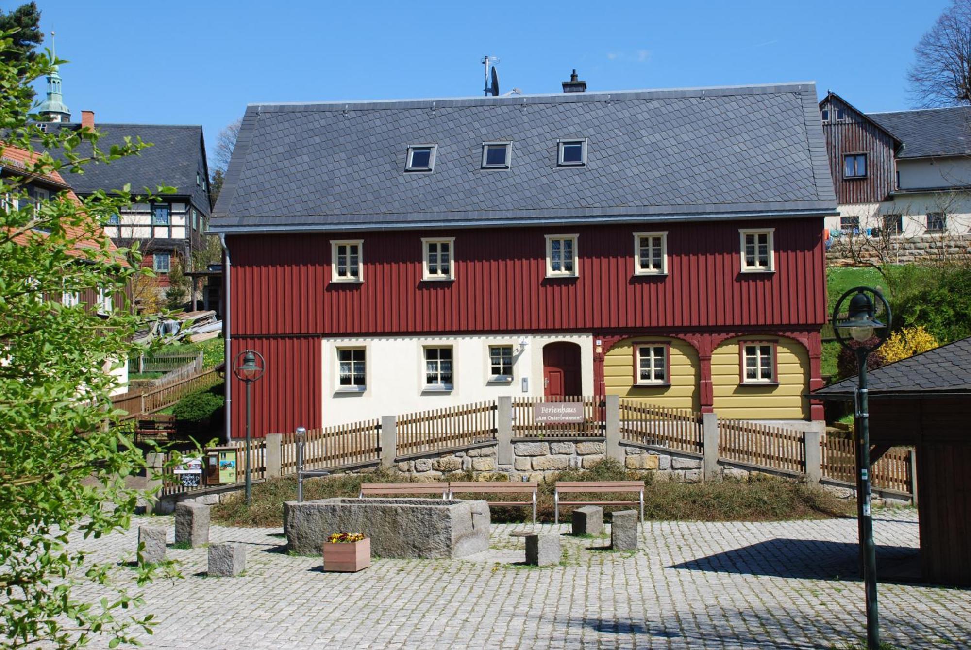 Fh Am Osterbrunnen Hotel Hinterhermsdorf Exterior foto